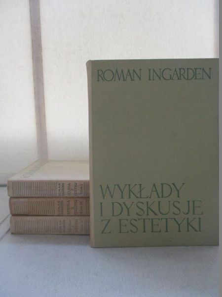 Ingarden Roman - Wykłady i dyskusje z estetyki / Studia z estetyki. Tom I - III