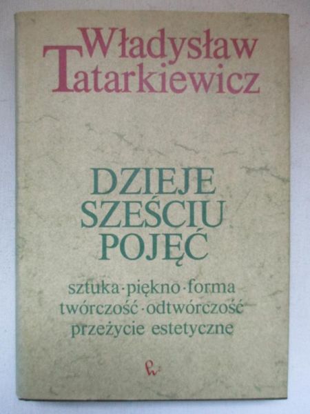 Dzieje sześciu pojęć