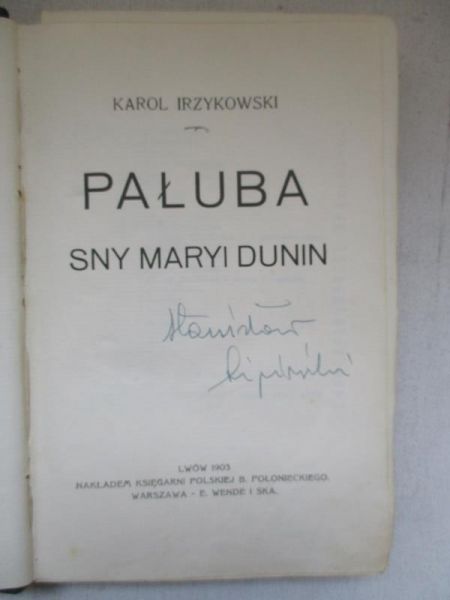 Pałuba. Sny Maryi Dunin, 1903 r.