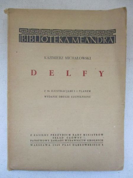 Michałowski Kazimierz - Delfy, 1949r.