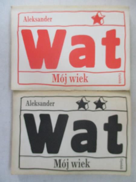 Mój wiek, t. I-II