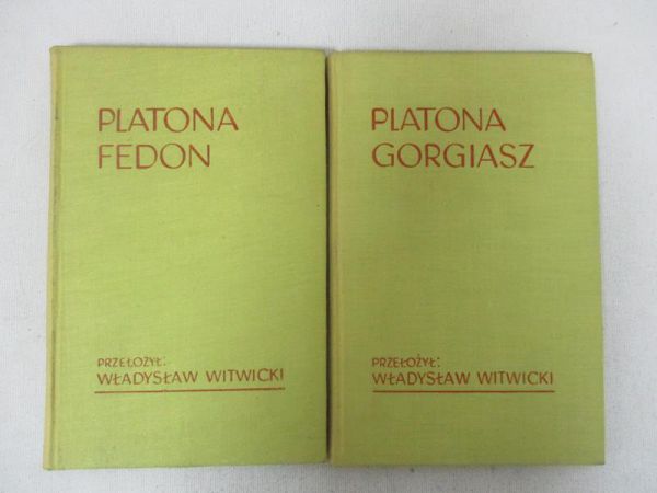 Platona Gorgiasz / Platona Fedon