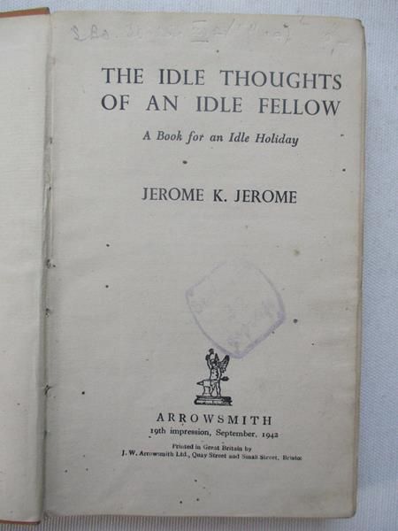 The Idle Thoughts of an Idle Fellow, 1942 r.