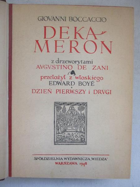 Dekameron, 1948 r.