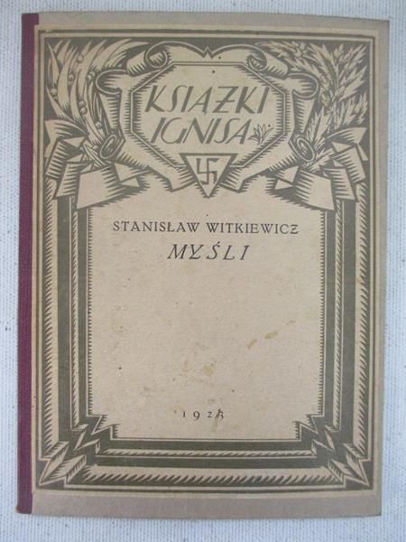 Myśli, 1923 r.