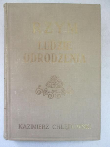 Rzym. Ludzie odrodzenia, 1933 r.