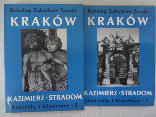 Kraków. Katalog zabytków sztuki w Polsce, 2 książki