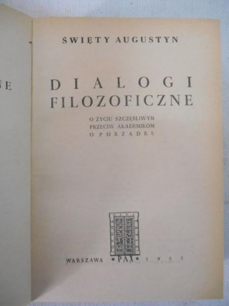 Dialogi filozoficzne