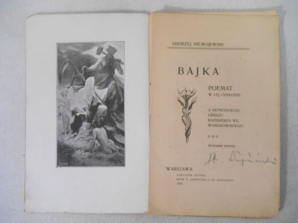 Bajki. Poemat w I -ej odsłonie, 1901 r.