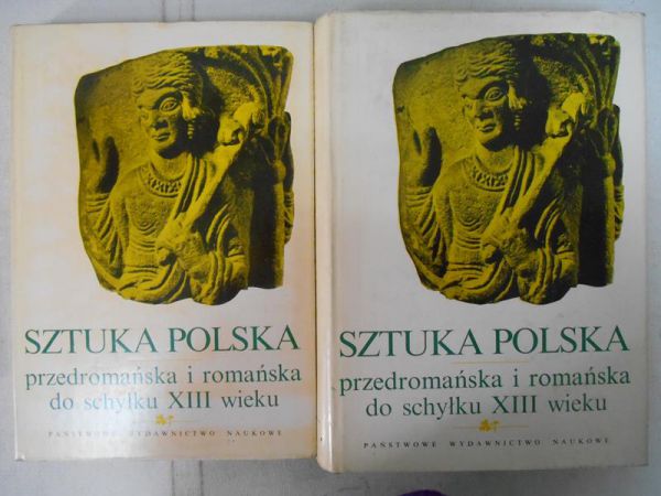 Sztuka polska przedromańska i romańska do schyłku XIII wieku, 2 książki