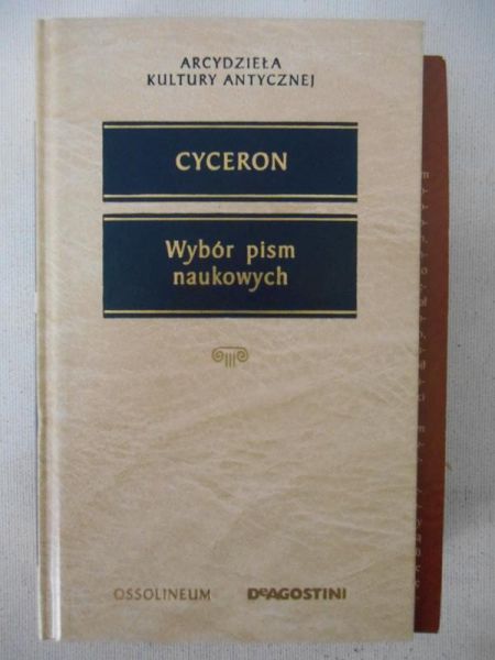 Cyceron - Wybór pism naukowych