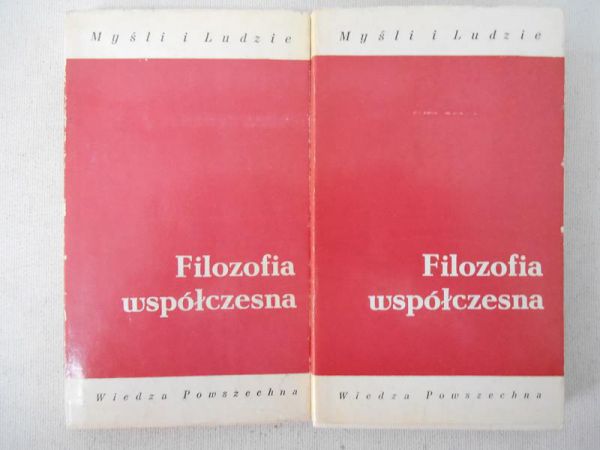 Kuderowicz Zbigniew (red.) - Filozofia współczesna, t. I-II