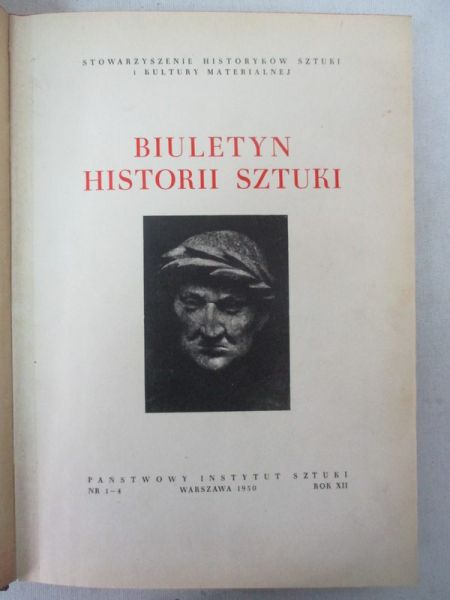 Biuletyn Historii Sztuki 1950 (1-4), 1951 (1-4)