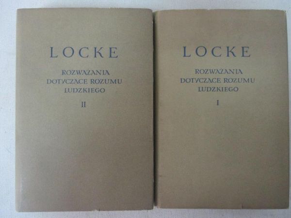 Rozważania dotyczące rozumu ludzkiego, Tom I-II, BKF