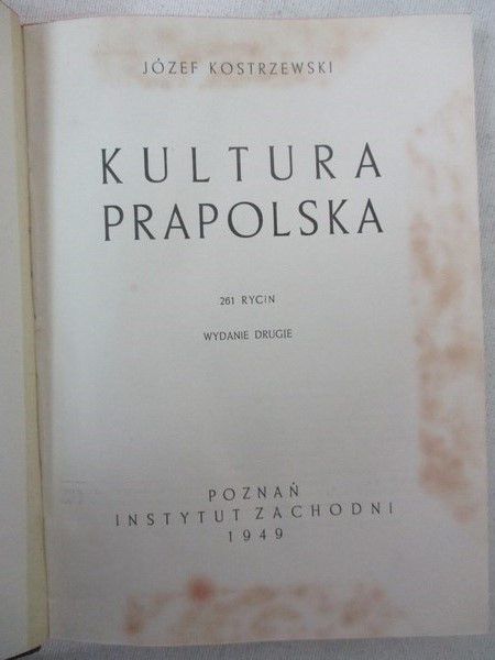 Kultura prapolska, 1949 r.