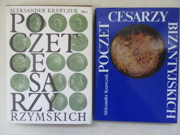 Krawczuk Aleksander - Poczet cesarzy bizantyjskich / Poczet cesarzy rzymskich