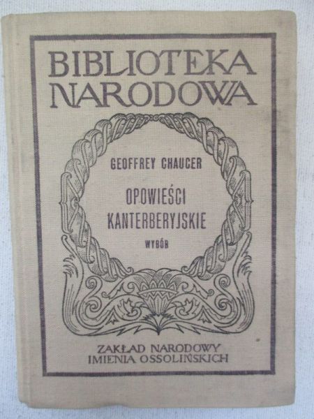 Opowieści kanterberyjskie: wybór, BN