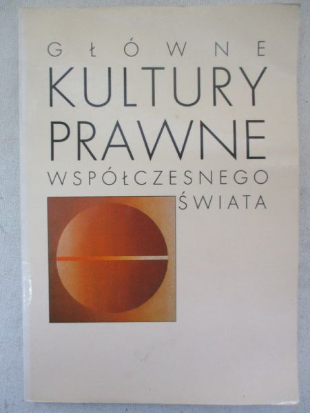 Główne kultury prawne współczesnego świata