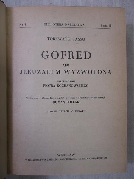 Gofred Abo Jeruzalem wyzwolona