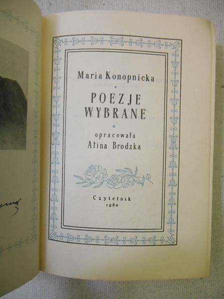 Poezje Wybrane