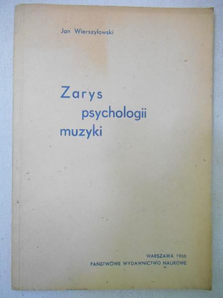 Zarys psychologii muzyki