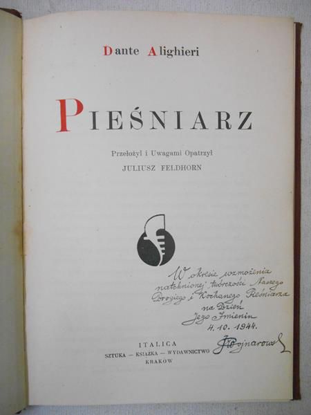 Pieśniarz, 1926 r.