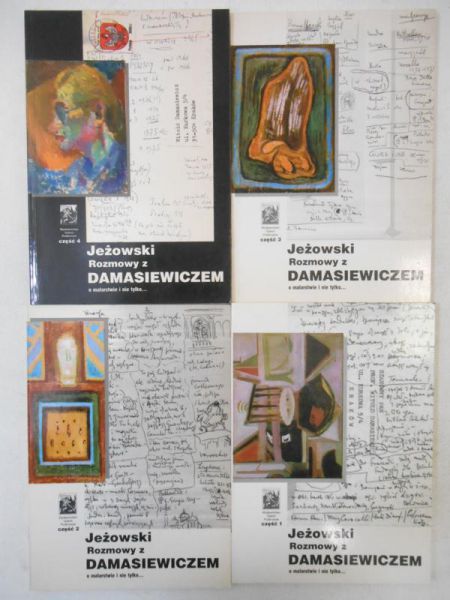 Rozmowy z Damasiewiczem : o malarstwie i nie tylko… T. I - IV