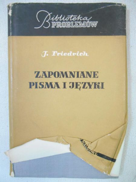 Zapomniane pisma i języki