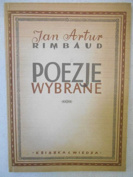 Poezje wybrane, 1949 r.