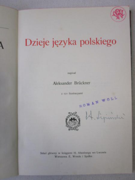 Dzieje języka polskiego, 1906 r.