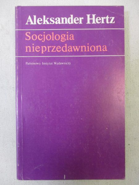 Socjologia nieprzedawniona