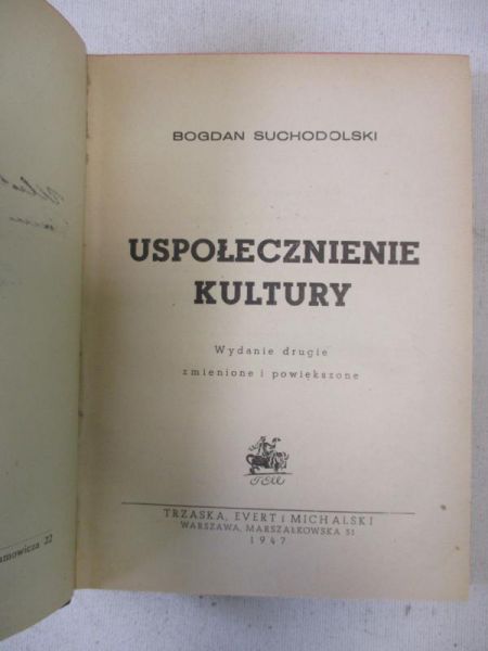 Uspołecznienie kultury, 1947 r.