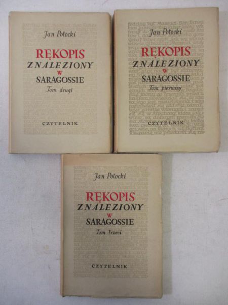Rękopis znaleziony w Saragossie. T. I-III, 1950 r.