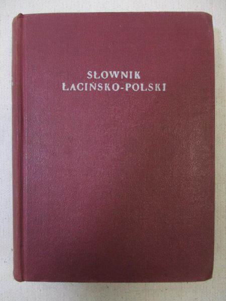 Słownik łacińsko-polski