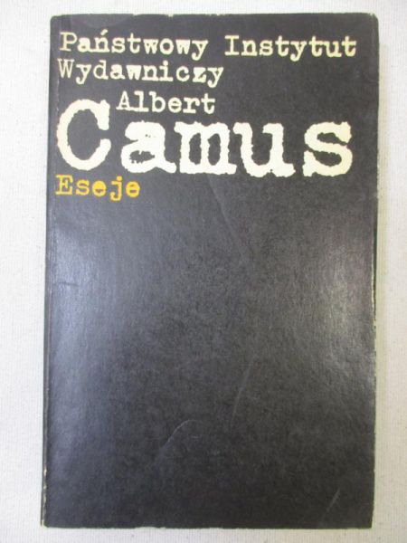 Camus Albert - Eseje