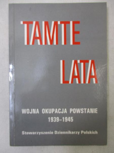 Tamte lata