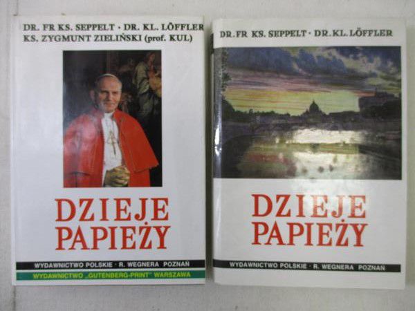 Seppelt F.,   - Dzieje papieży, Tom I - II, Reprint 1938 r.
