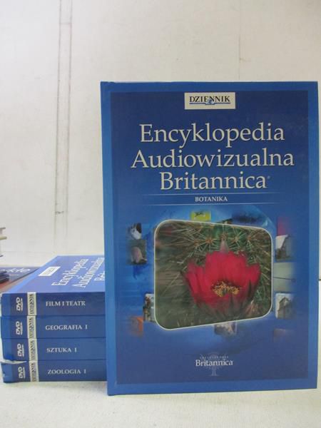 Encyklopedia audiowizualna Britannica - 5 książek