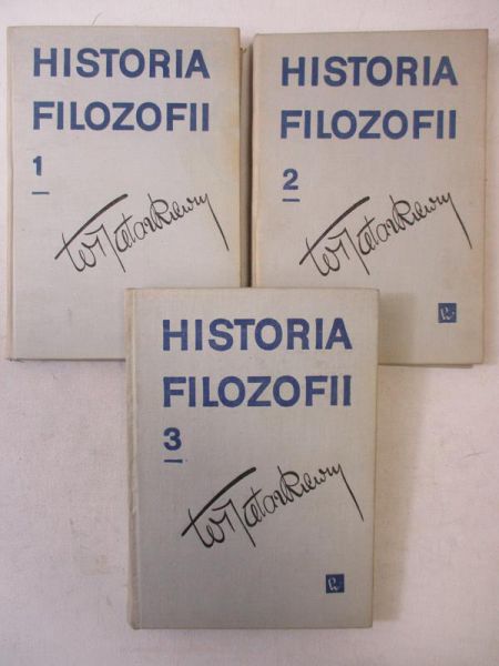 Historia filozofii, tom I-III
