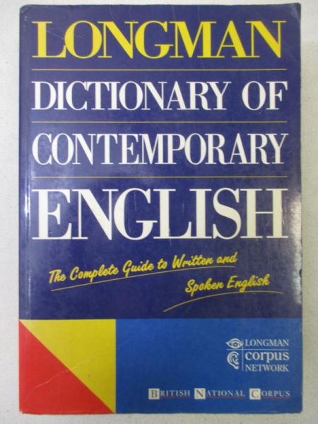 Dictionary of Contemporary English