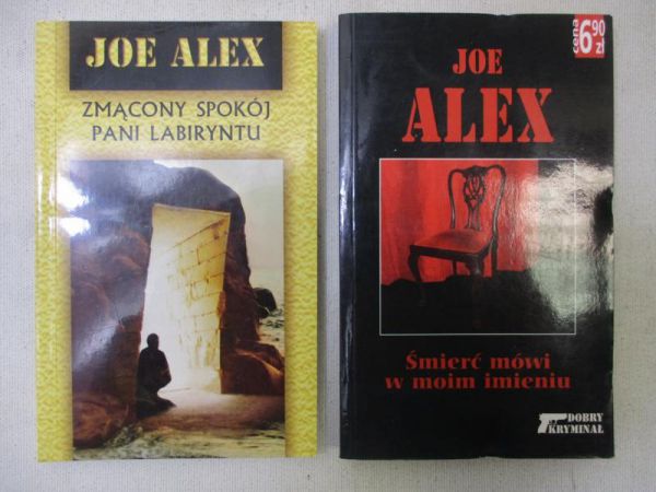 Joe Alex - Zmącony spokój pani labiryntu/Śmierć mówi w moim imieniu
