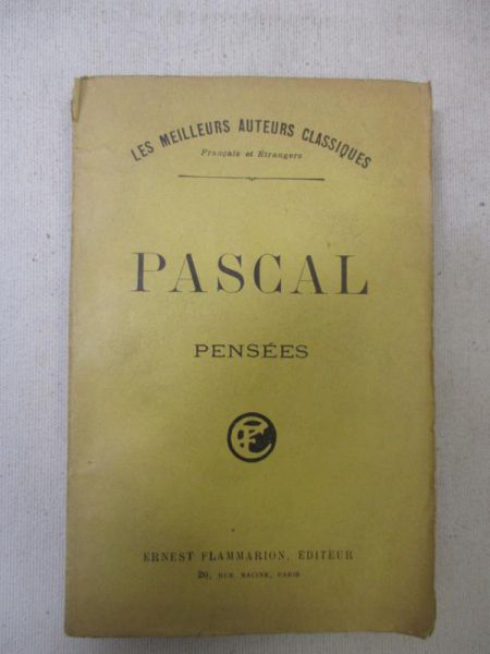 Pensees