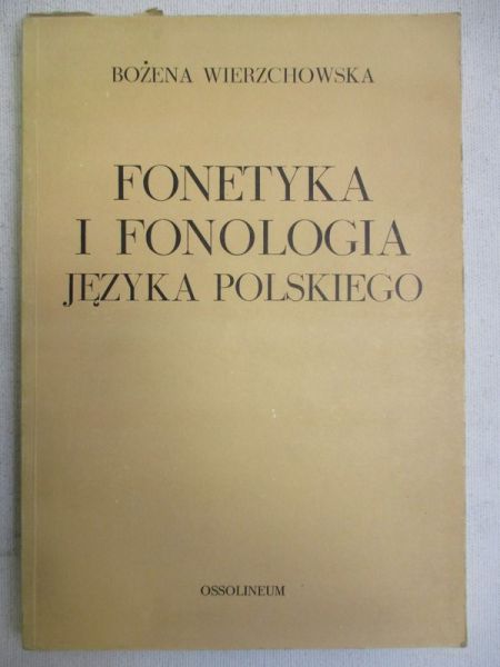 Fonetyka i fonologia języka polskiego