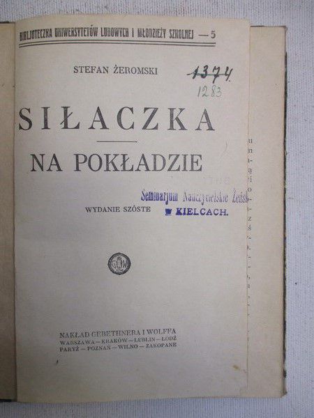 Siłaczka / Na pokładzie, 1927 r.