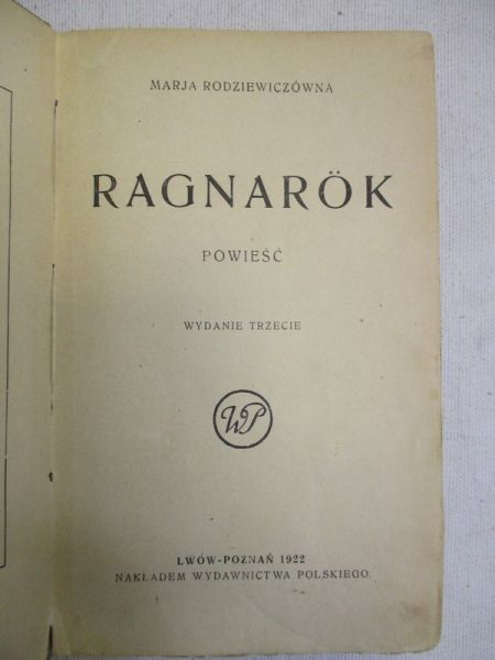 Ragnarok, 1922 r.