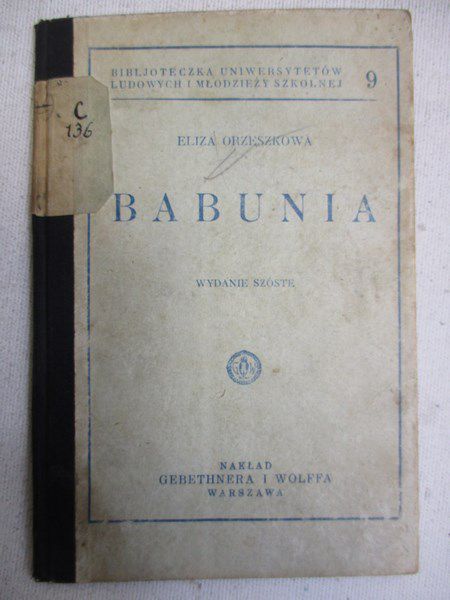 Babunia, 1930 r.