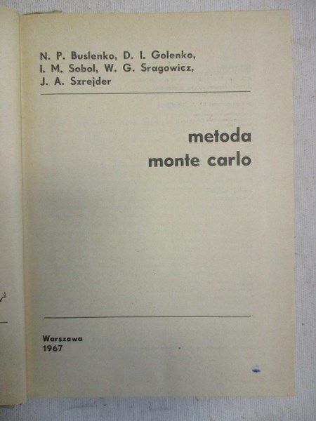 Metoda Monte Carlo