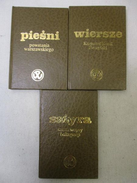 40 Rocznica Powstania Warszawskiego 1944-1984, 3 książki