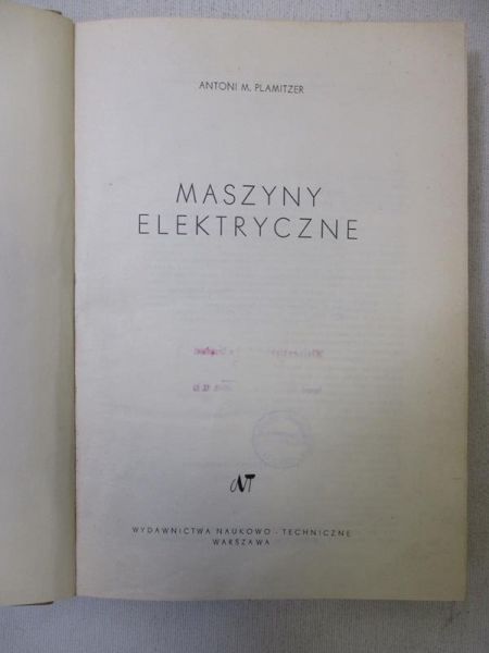 Maszyny elektryczne