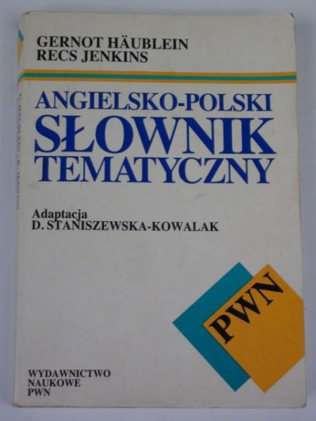 Angielsko-polski słownik tematyczny